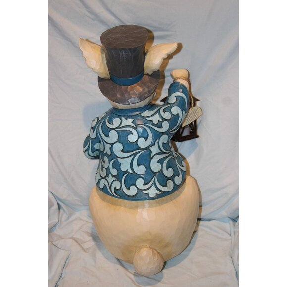 Jim Shore Easter Bunny 19" Heartwood Creek w/ Lighted Lantern 6003367 2018 - Picture 5 of 7